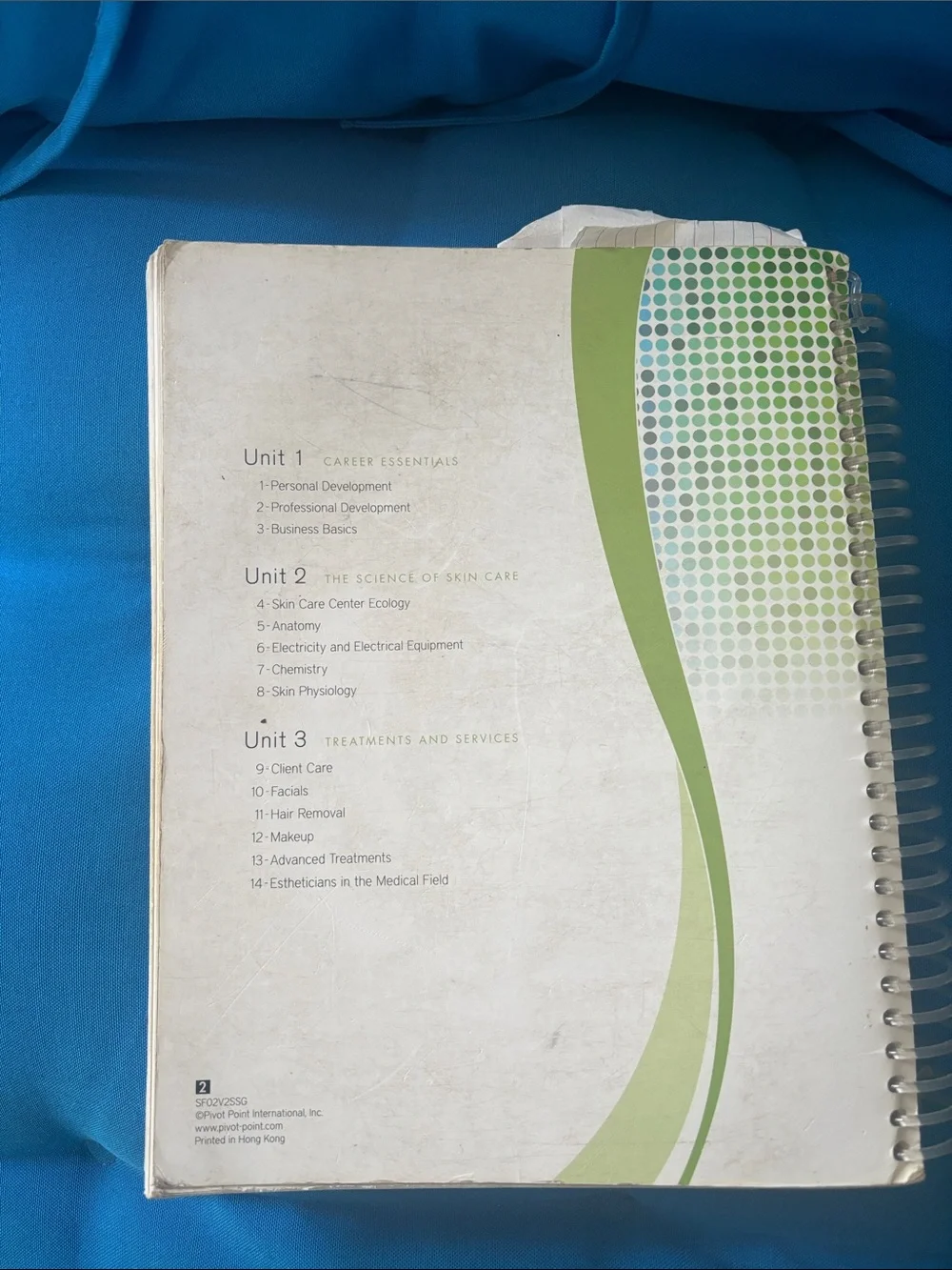 Salon Fundamentals Esthetics Study Guide Book 1 NWOTS Units 1 Through 3